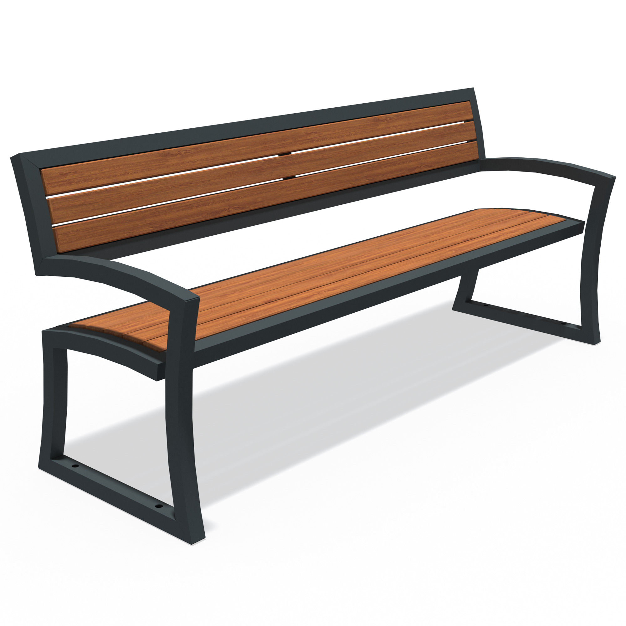 Лавка зі спинкою Interatletika LP018